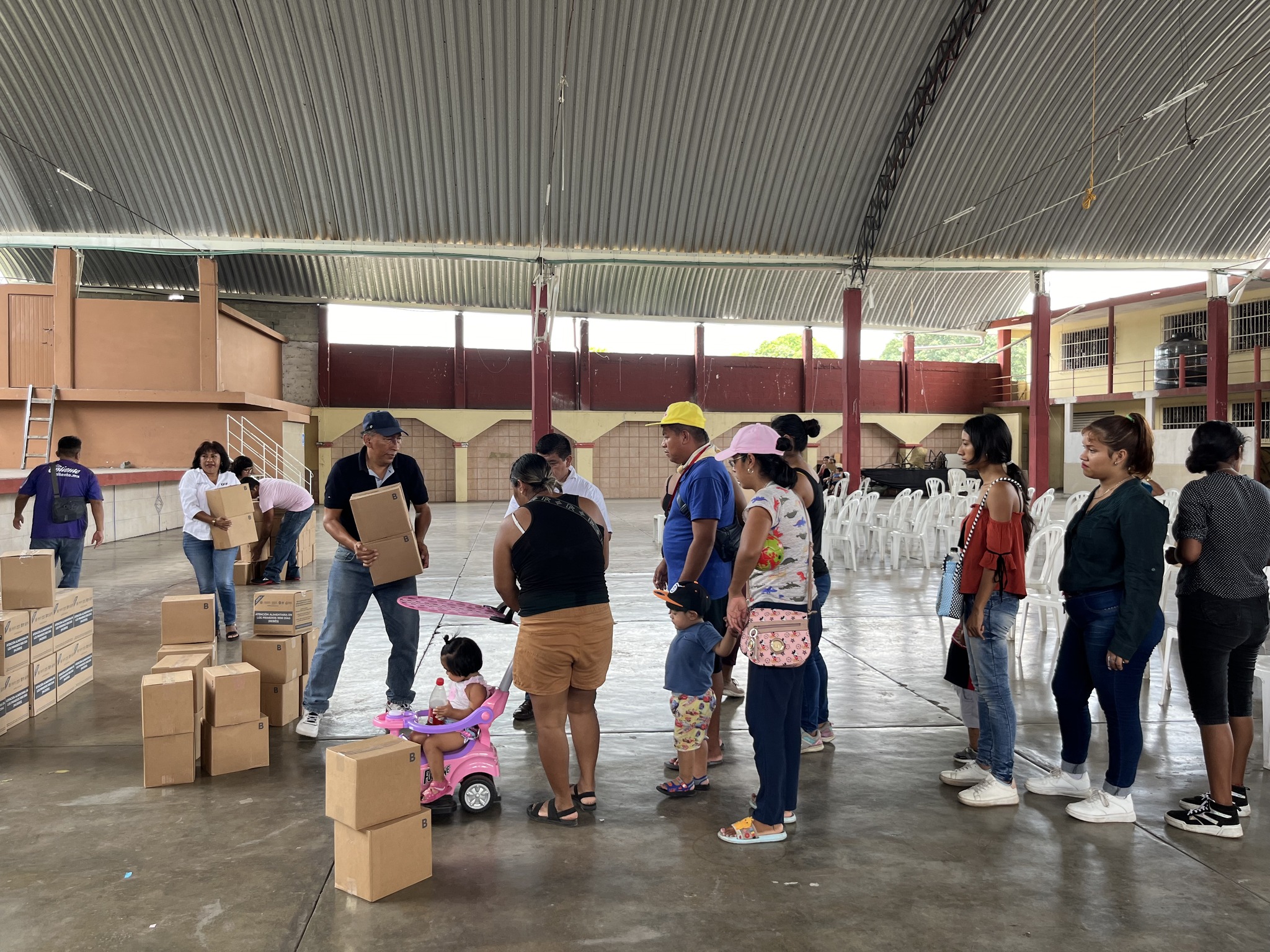 En Catemaco realizan la entrega del programa «Los Primeros 1,000 Días de Vida»