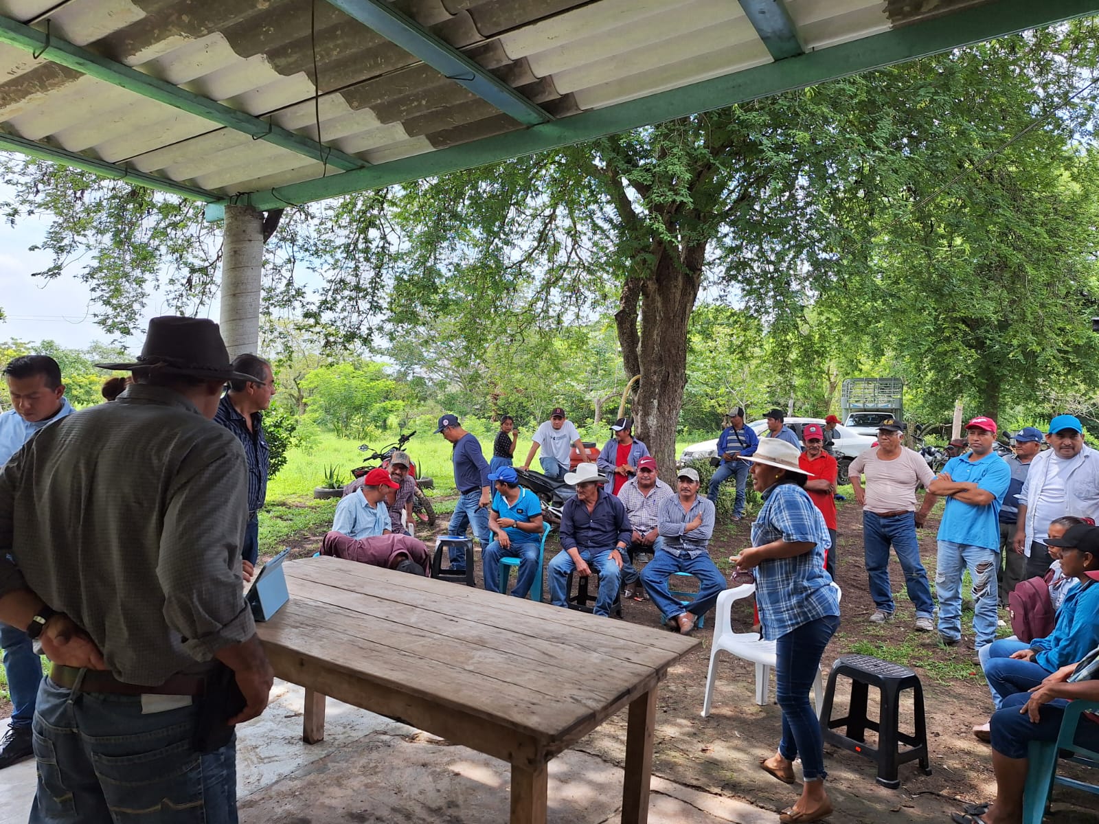 Capacitación del programa “La Acuacultura como actividad de traspatio”