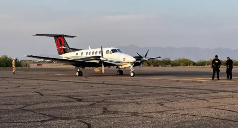 Avión que trasladó al “Mayo” Zambada a EU, cuenta con matrícula perteneciente a una empresa del estado de Veracruz