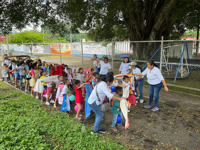 Niños catemaqueños aprenden y se divierten en el Curso de Verano Cultural Infantil