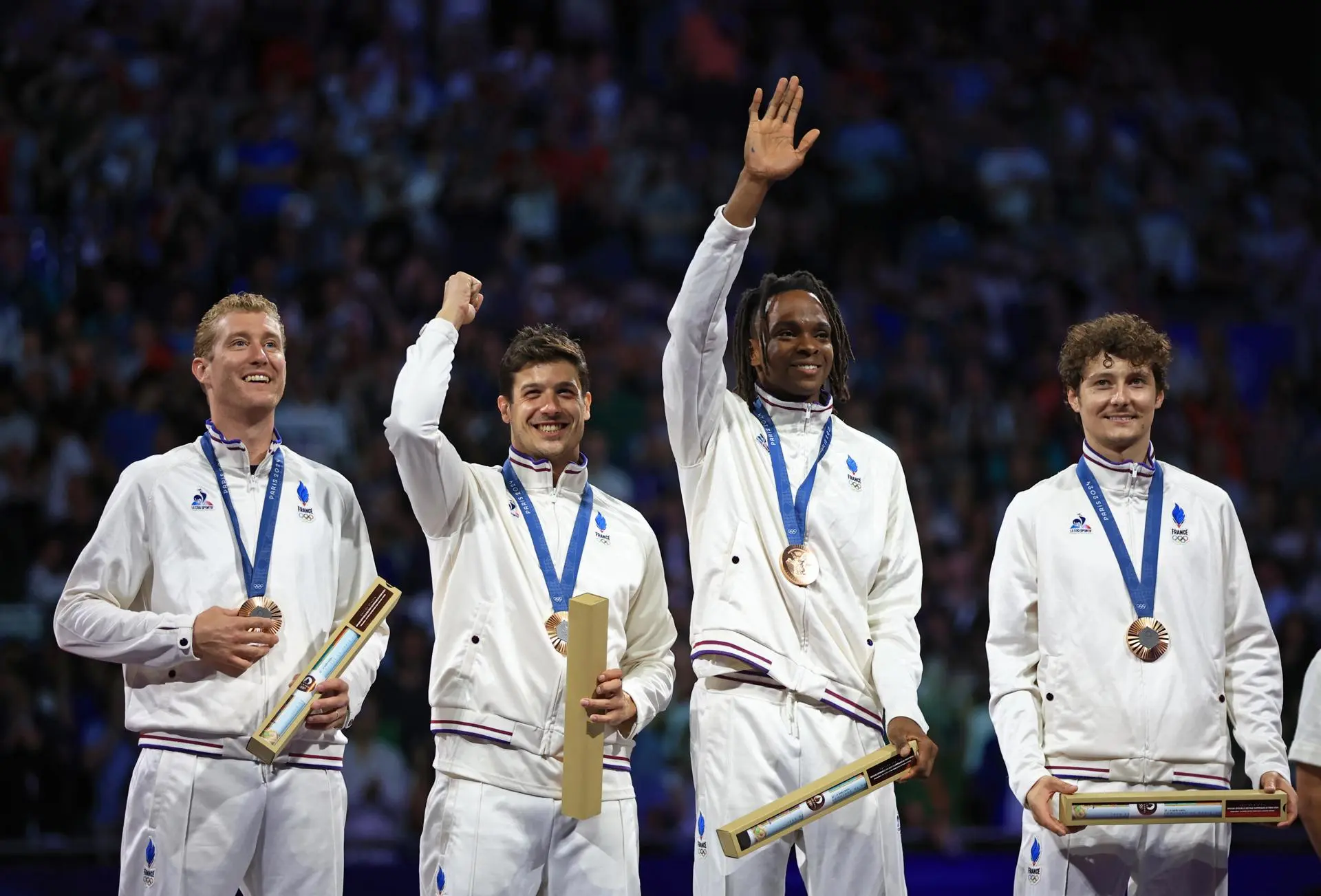 Francia bate récord de medallas olímpicas tras un siglo 