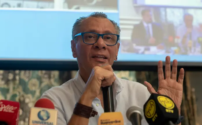 México solicita a Ecuador salvoconducto para Jorge Glas