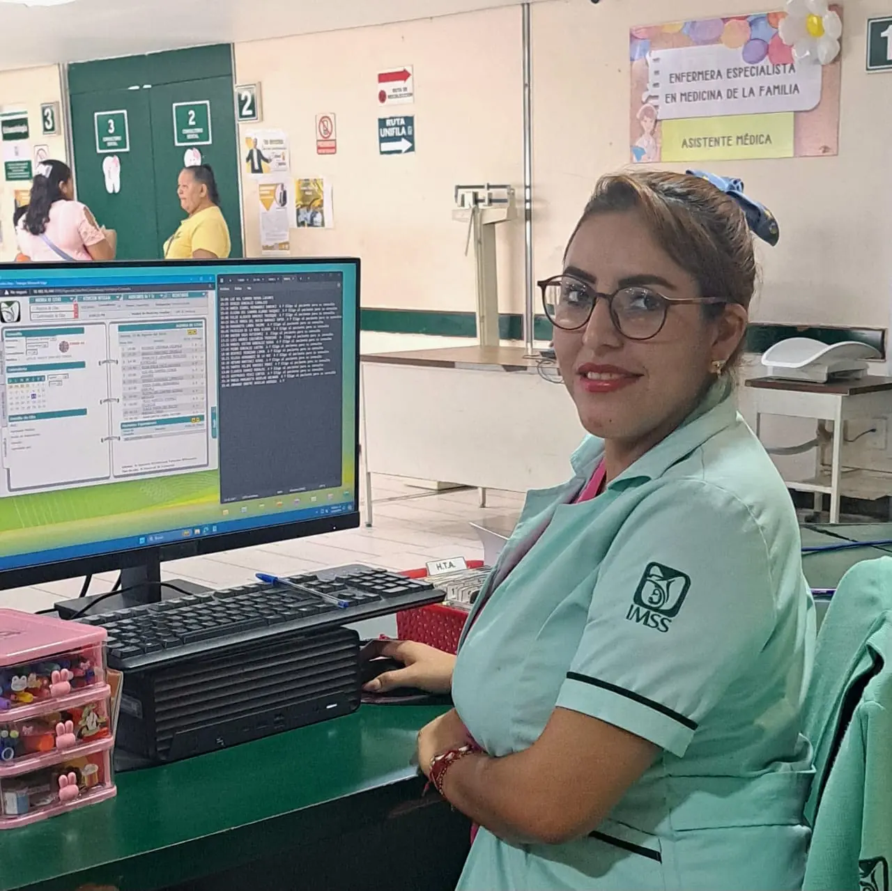 Asistentes médicas un vínculo de primer contacto con la población: IMSS Veracruz Norte
