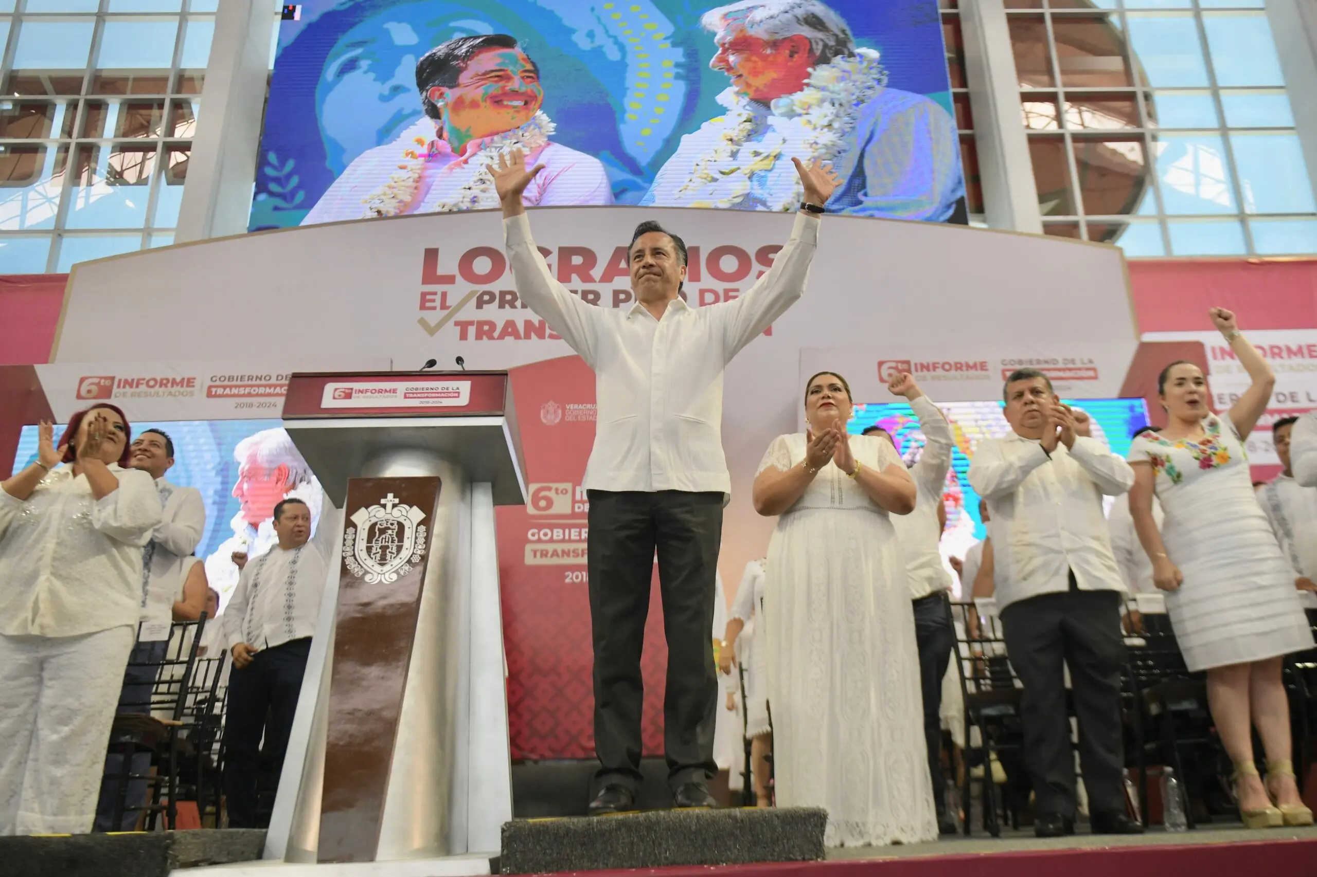 Gobernador Cuitláhuac García presenta su informe de resultados 2018-2024