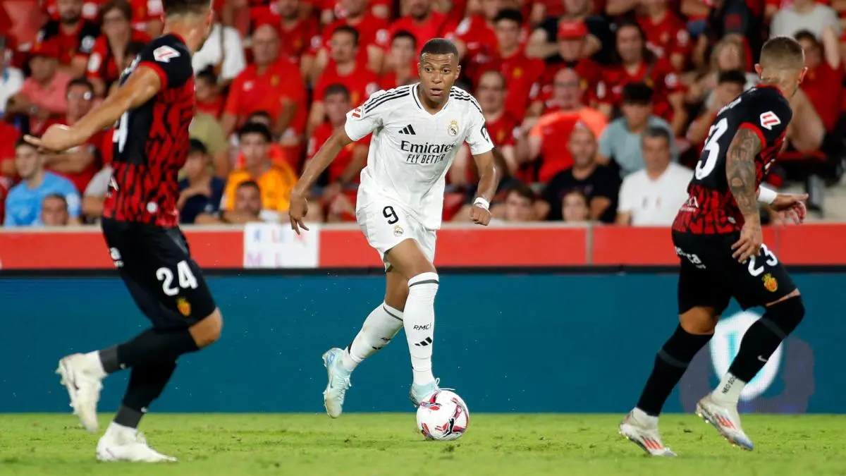 Mbappé y el Real Madrid tiene debut decepcionante en LaLiga al empatar ante Mallorca