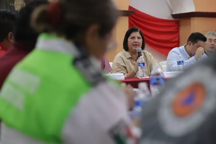 Encabeza alcaldesa de San Andrés Tuxtla reunión con autoridades en el marco del Festival Internacional del Globo 2024