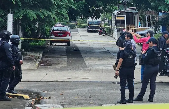 Cinco detenidos tras balacera en Catemaco