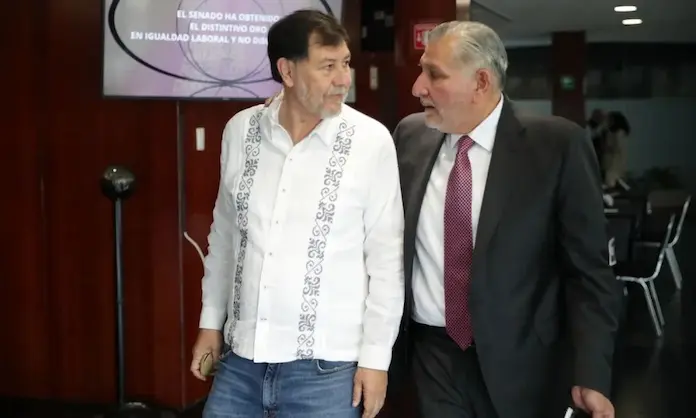 Gerardo Fernández Noroña será el presidente del Senado y Adán Augusto el coordinador de la bancada de Morena