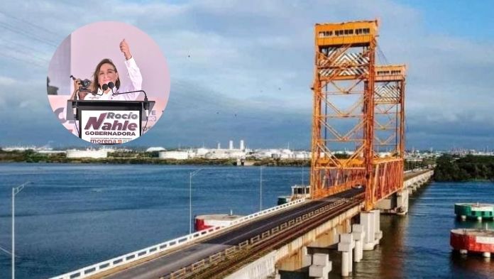 Se ampliará la carretera federal 180 y el puente de Coatzacoalcos: Rocío Nahle