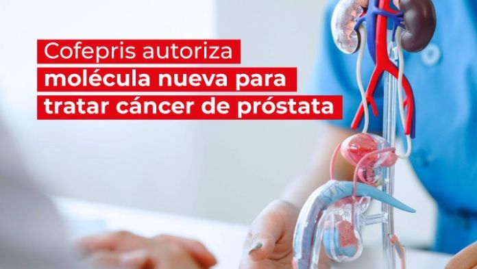 Cofepris autoriza molécula nueva para tratar cáncer de próstata