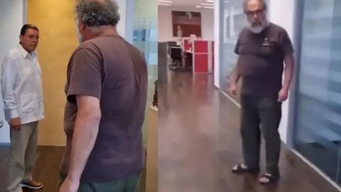 Exhiben a Cónsulado de México en Shangai, insultando a diestra y siniestra a personal