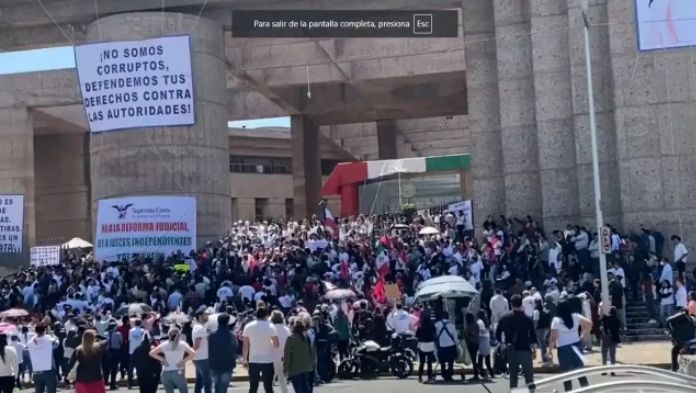 Jueces y magistrados aprueban paro nacional indefinido en protesta por la reforma de AMLO