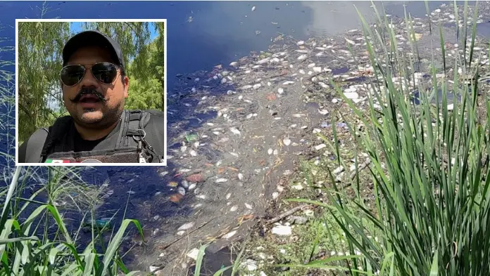 Detienen SSP a policía que denunció contaminación de laguna