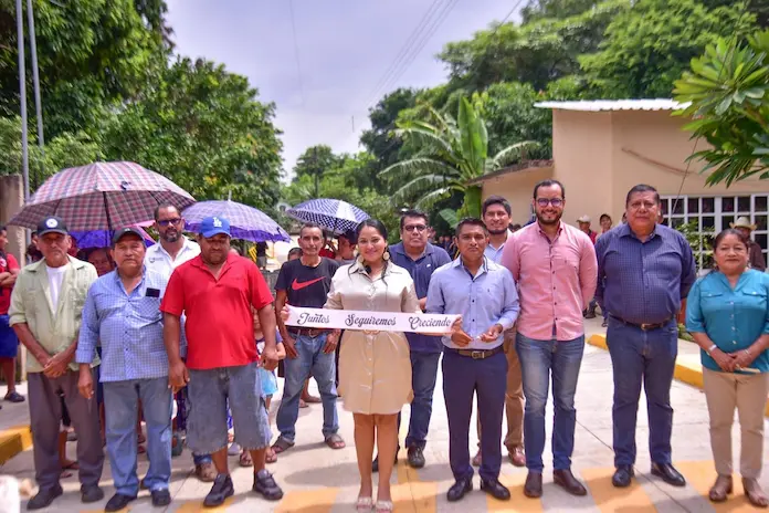 Entregan obra del puente de la localidad de El Platanar en Santiago Tuxtla
