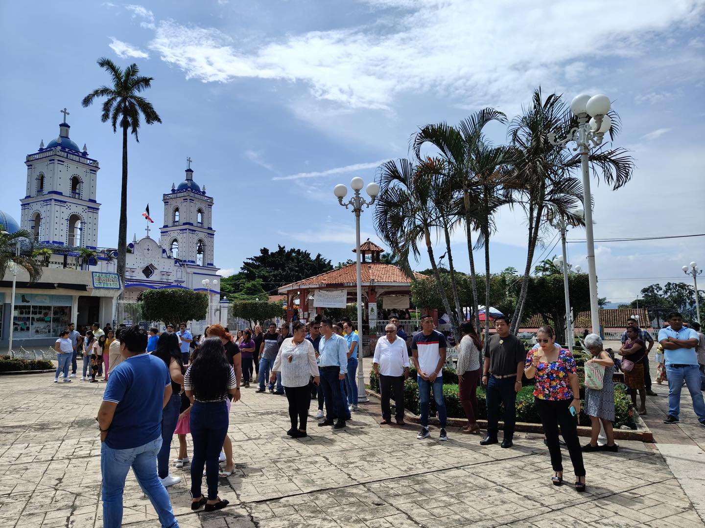 Catemaco participa en el simulacro nacional