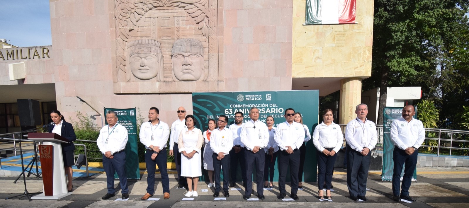 Conmemoró IMSS Veracruz Norte su 63 Aniversario