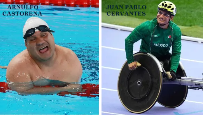 Los mexicanos Arnulfo Castorena y Juan Pablo Cervantes ganan medalla de oro en los Juegos Paralímpicos de París 2024 