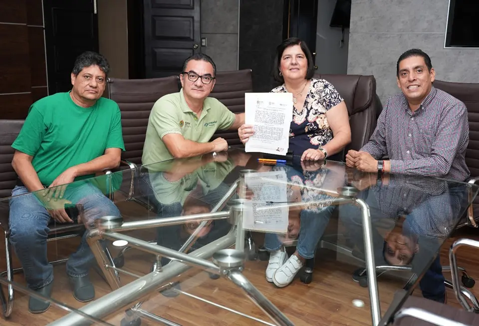 Ayuntamiento firma convenio institucional colaborativo con el Conalep