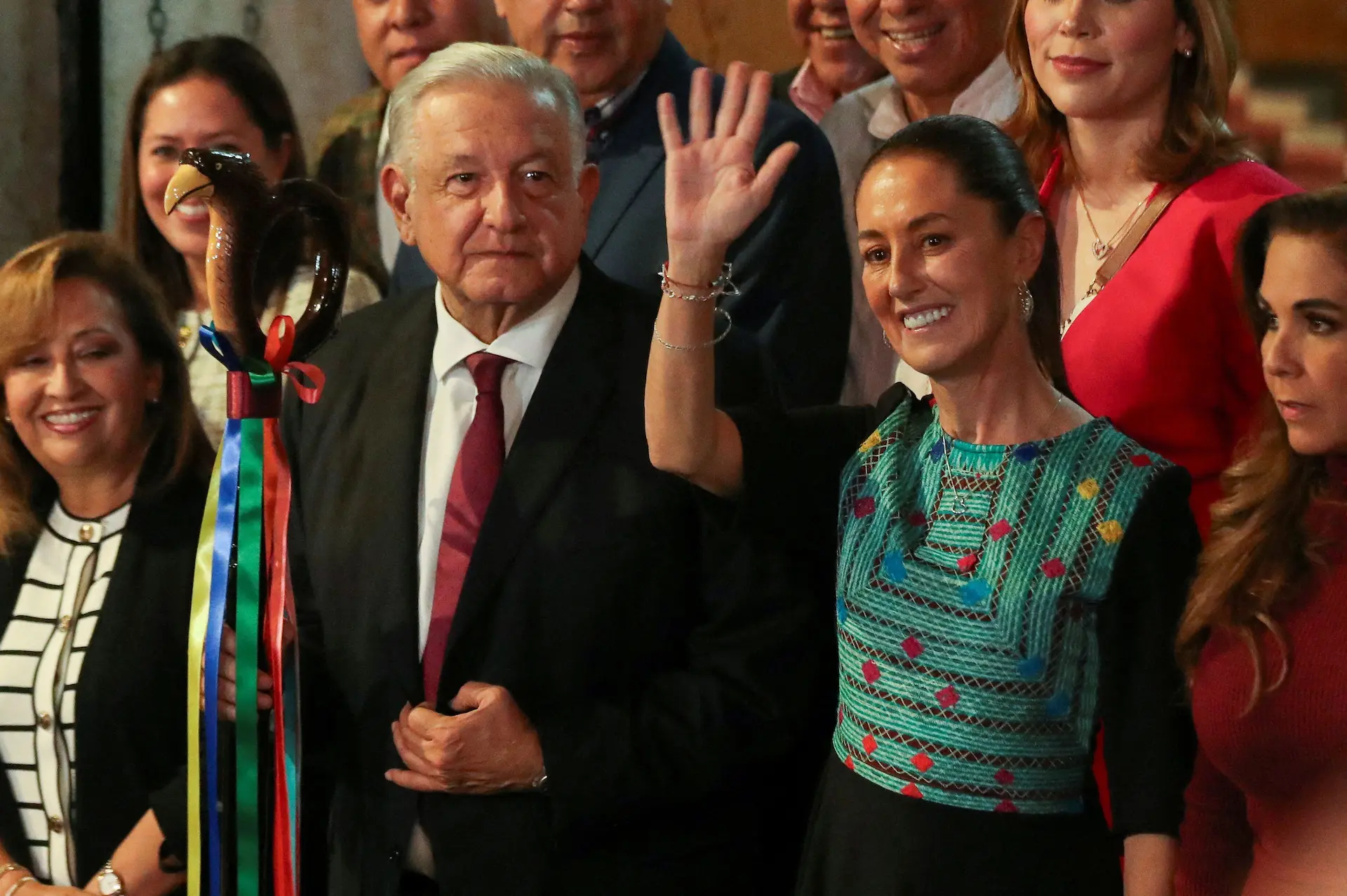 Claudia Sheinbaum felicita a AMLO por cierre de gobierno