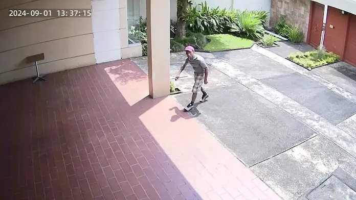 Cámaras captan robo en casa de San Andrés Tuxtla