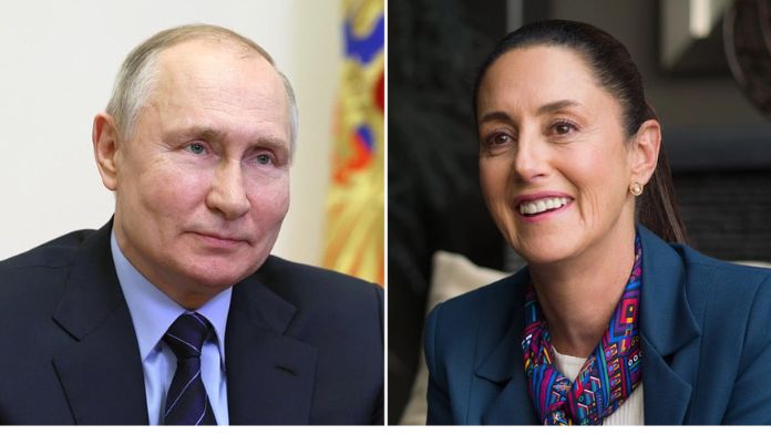 Putin declina la invitación para asistir a la investidura de Sheinbaum