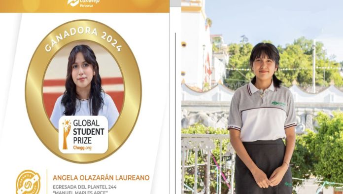 Gana veracruzana el Global Estudent Prize por crear asistente médico