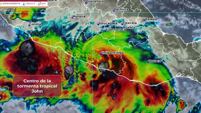 John se degrada a tormenta tropical