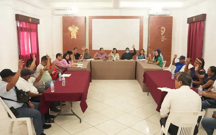 Realizan Ayuntamiento de San Andrés Tuxtla Sesión de Cabildo