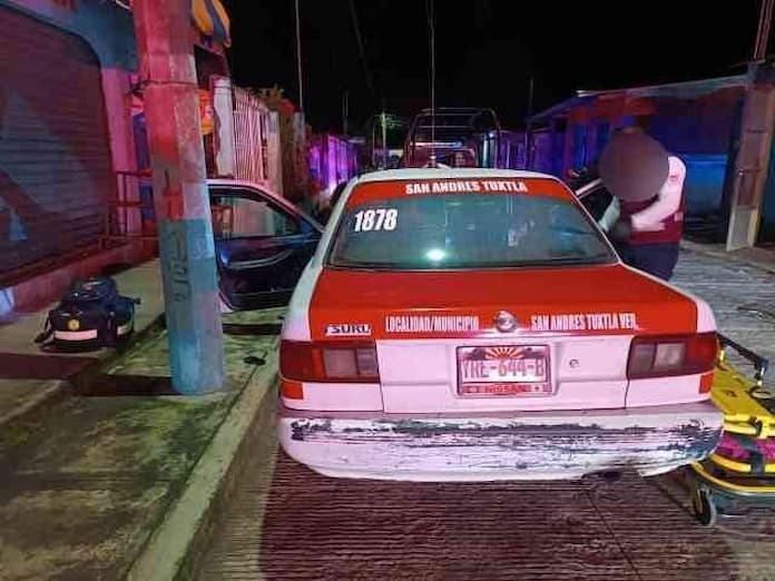 €jecutan a b@lazøs a taxista en San Andrés Tuxtla