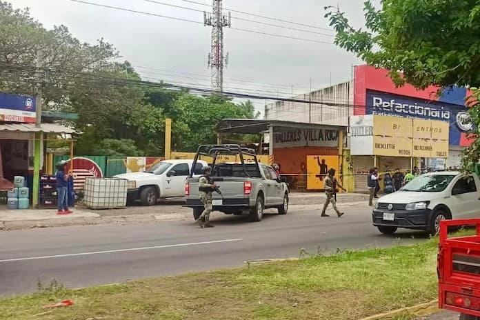 Intento de @salto deja una persona her1da de b@la, en Tejería, Veracruz