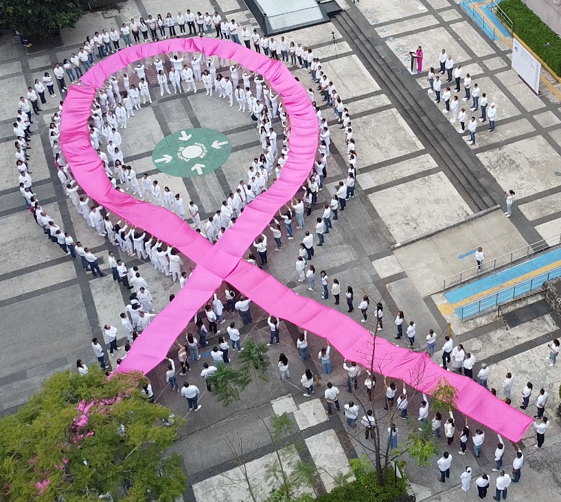 Conmemoró IMSS Veracruz Norte el Día Mundial de la Lucha contra el Cáncer de Mama