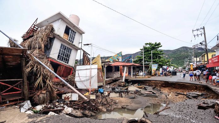 Hay más de 236 mil afectados por «John» en Guerrero; inició el censo de damnificados