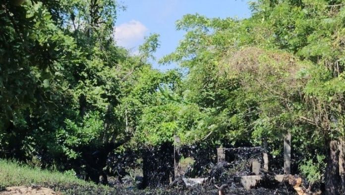 Se extiende derrame de hidrocarburo en Ojital Viejo, Papantla