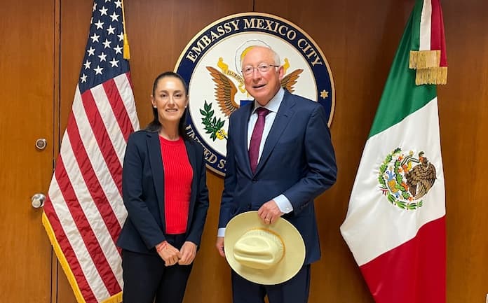 Gobierno de México le pone límites al embajador Ken Salazar: todo se hará a través de la Cancillería
