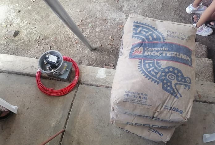 Alcaldesa de San Andrés Tuxtla atiende solicitud de habitantes de Chuniapan de Arriba