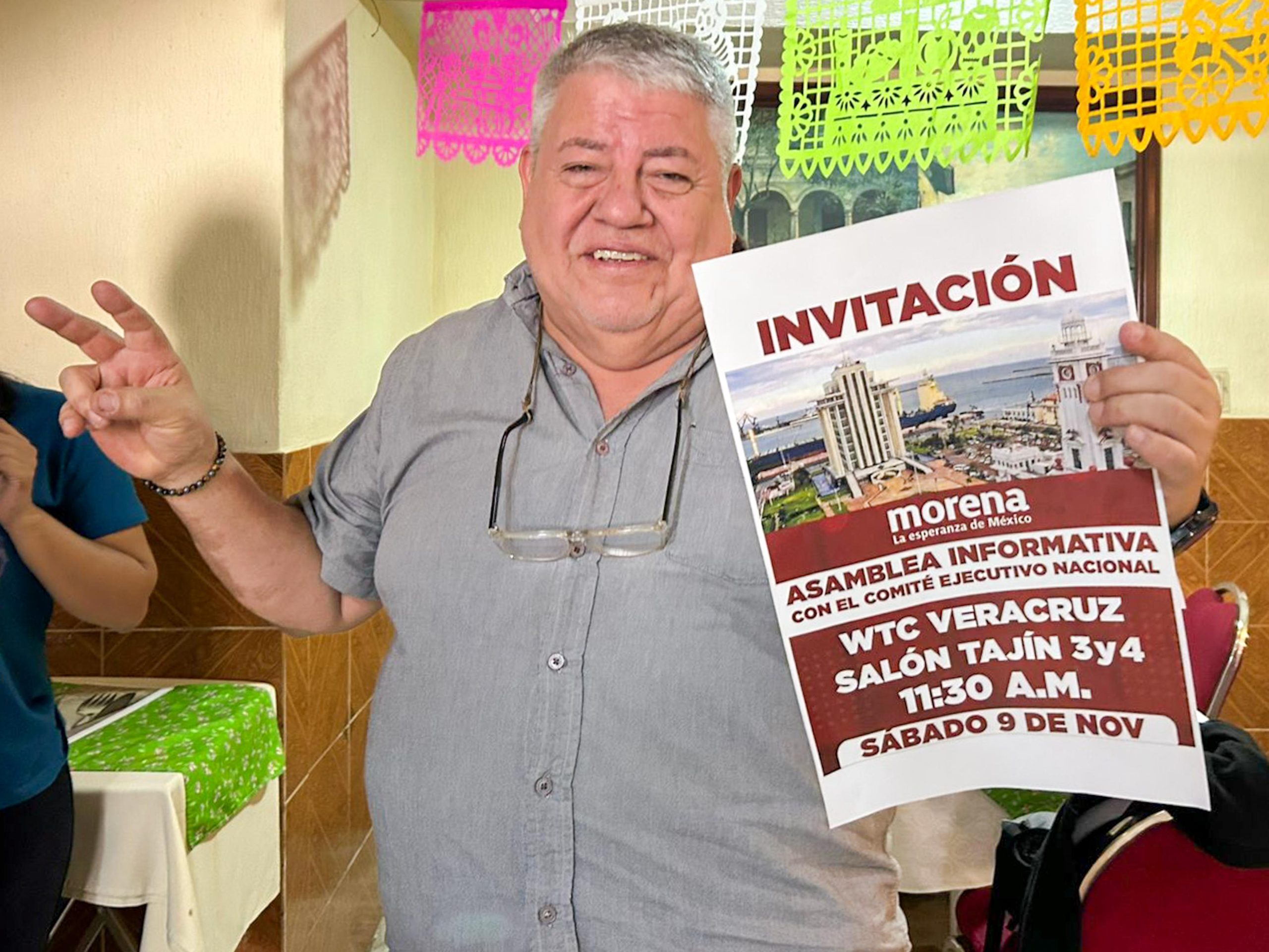 *Arrancan desde Veracruz Asambleas Informativas de Morena: Manuel Huerta*