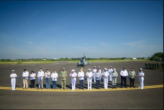 Reinaugura Gobierno del Estado la pista aérea en Tuxpan