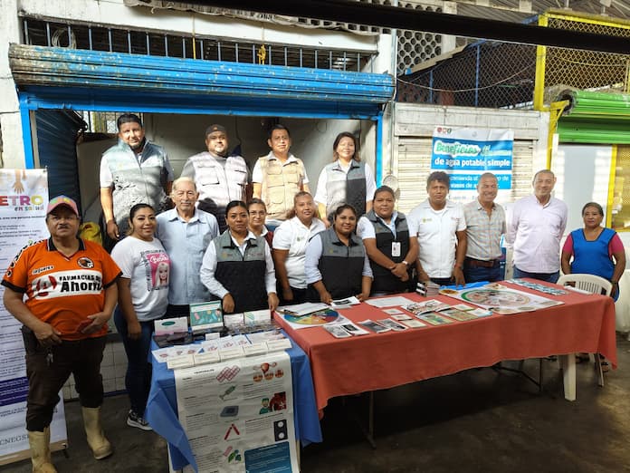 Jornada de salud en el Mercado Municipal Víctor White Fonseca en Catemaco