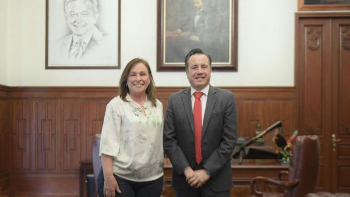 Cuitláhuac García y Rocío Nahle se reúnen para definir fecha de entrega-recepción