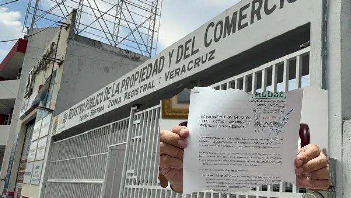 Denuncian cártel inmobiliario que involucraría a jueces, notarios y funcionarios en Veracruz