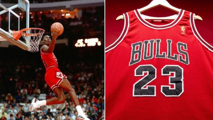 Camiseta histórica de Michael Jordan es comprada en 4.68 millones de dólares