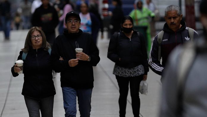 Llegan a México bajas temperaturas