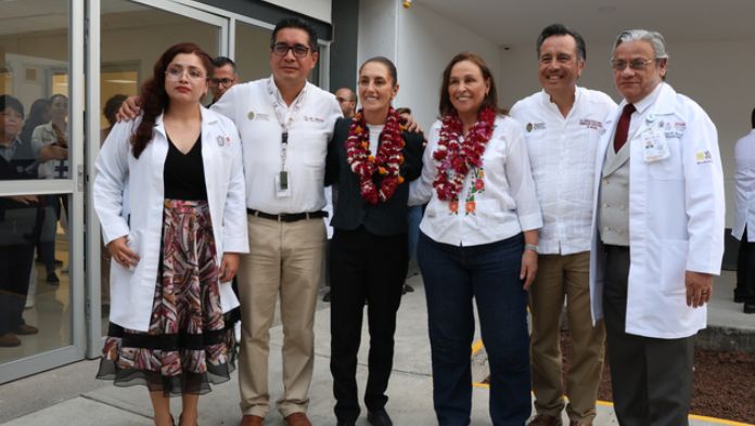 Nuevo hospital del IMSS-BIENESTAR «DR. Víctor M. Concha Vásquez» en Veracruz será ejemplo de atención y prevención de salud mental: Presidenta Claudia Sheinbaum