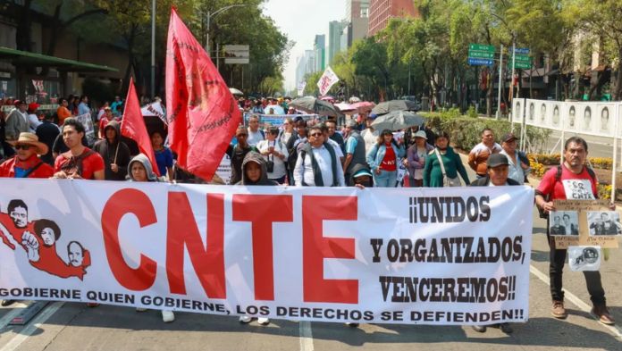 CNTE alista paro y mega marcha en la CDMX