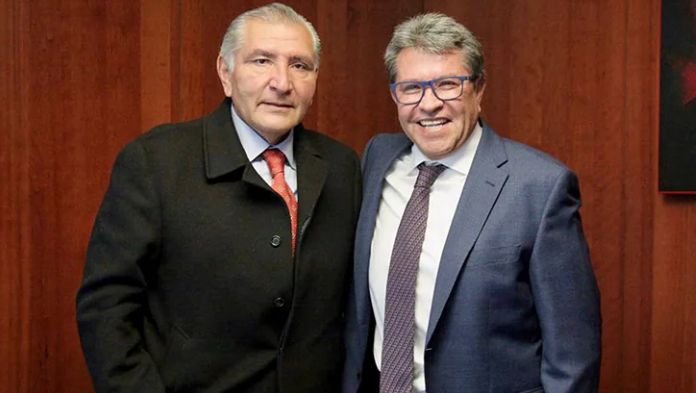 ‘Chocan’ Adán Augusto López y Ricardo Monreal por presuntas irregularidades en el Senado