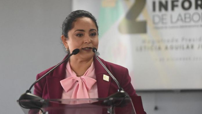 Magistrada Leticia Aguilar Jiménez será presidenta del TRIJAEV por segundo periodo