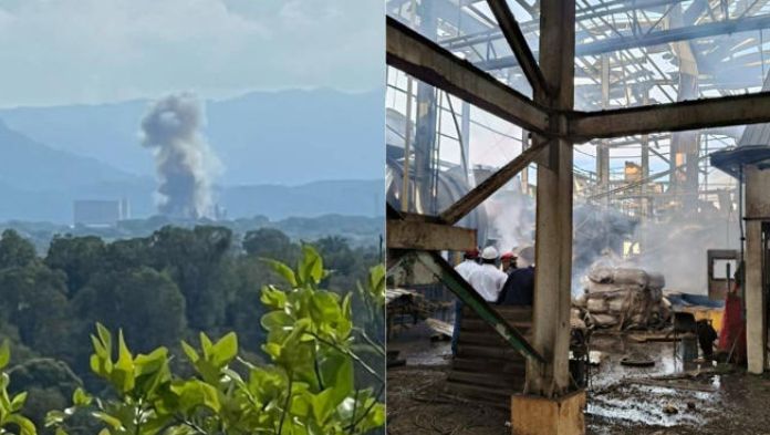 Explosión en empresa Citrofrut de San Rafael