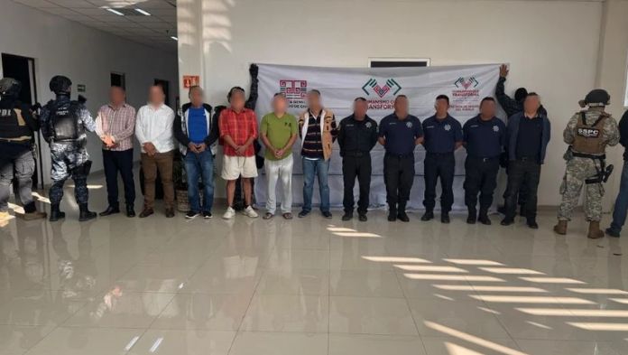 Detienen a nueve policías municipales y dos agentes de investigación en Chiapas por desaparición forzada