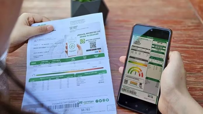 CFE cambiará a recibos de luz digitales a partir de enero 2025