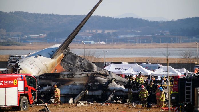 179 muertos y dos sobrevivientes; el saldo final del accidente aéreo en Corea del Sur
